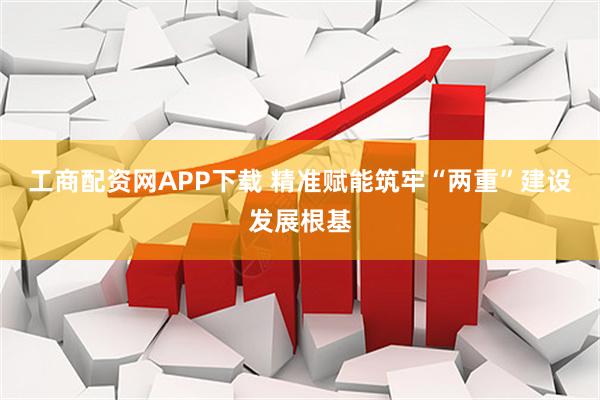 工商配资网APP下载 精准赋能筑牢“两重”建设发展根基