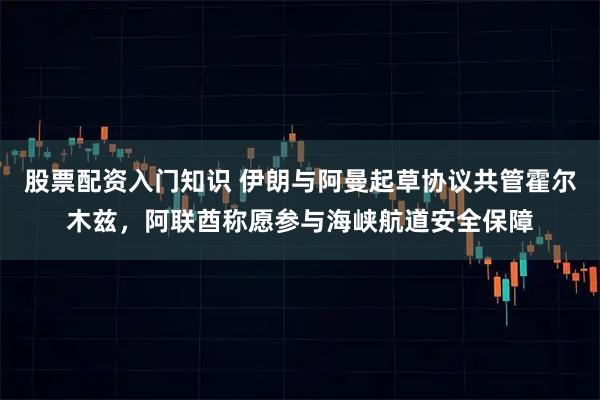股票配资入门知识 伊朗与阿曼起草协议共管霍尔木兹，阿联酋称愿参与海峡航道安全保障