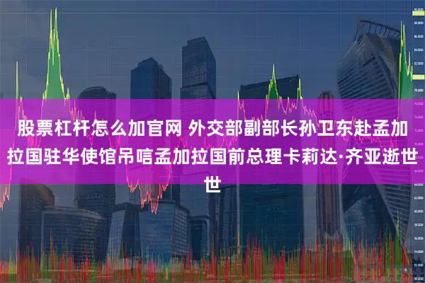 股票杠杆怎么加官网 外交部副部长孙卫东赴孟加拉国驻华使馆吊唁孟加拉国前总理卡莉达·齐亚逝世